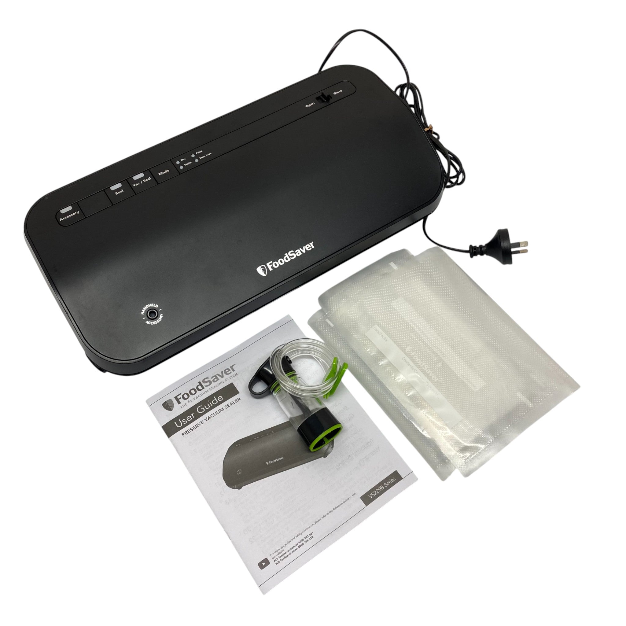FoodSaver Preserve Vacuum Sealing System Starter Kit with Bags
