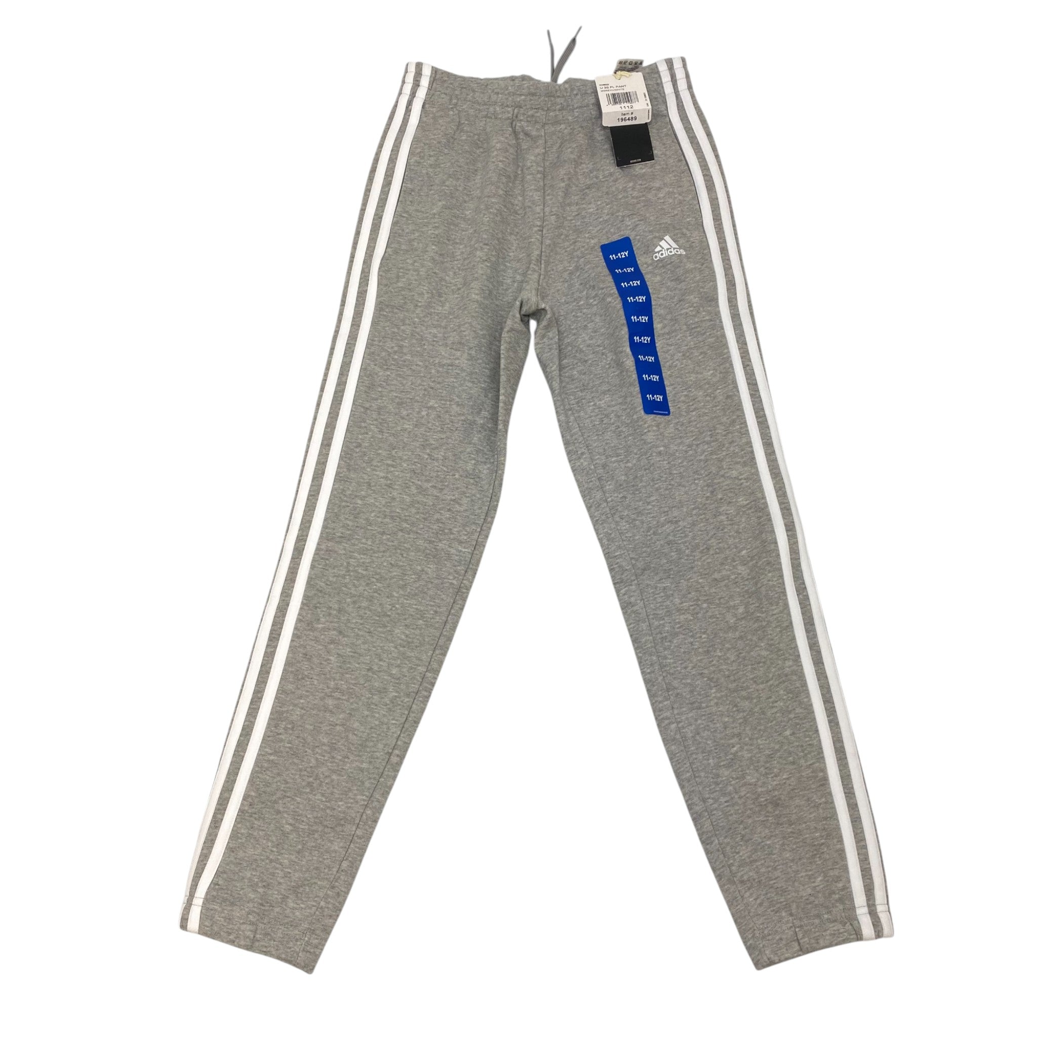 Adidas 3 Stripe Full Length Pants - 11-12Y SIZE - 12