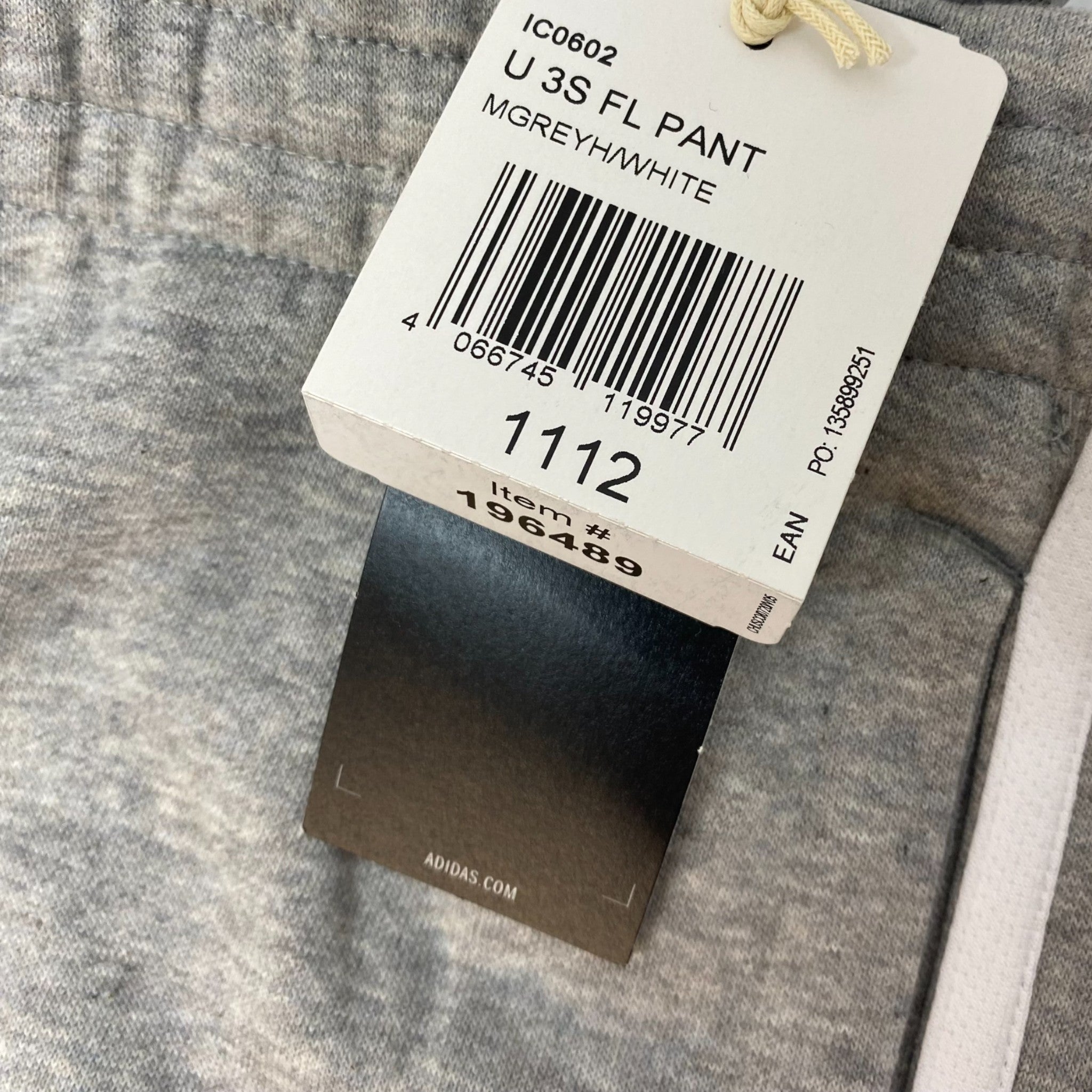 Adidas 3 Stripe Full Length Pants - 11-12Y SIZE - 12