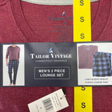 Tailor Vintage Men's 2 Piece Pyjama Set SIZE - Small
