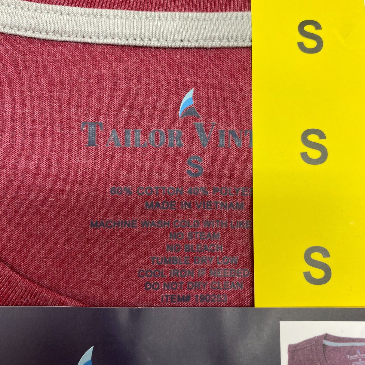 Tailor Vintage Men's 2 Piece Pyjama Set SIZE - Small