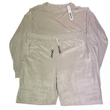 DKNY Women's 2 Piece Comfy Fleece Lounge Set SIZE - XXL