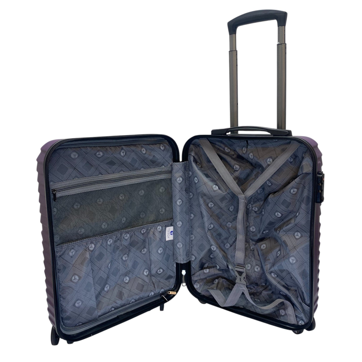 Tosca Huston Hardside 55cm Carry On Luggage Suitcase