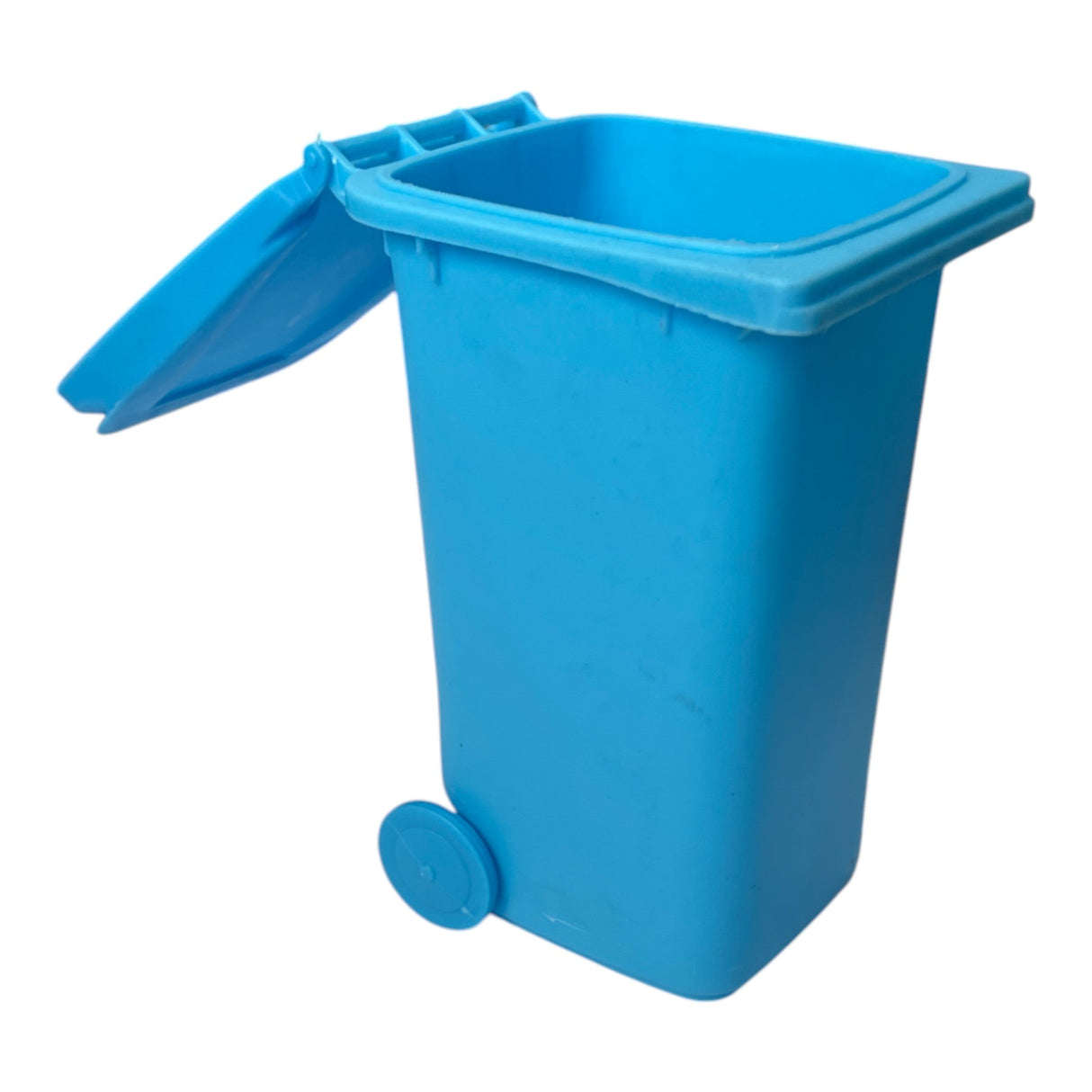 Wheelie Bin Pen Holder - Blue