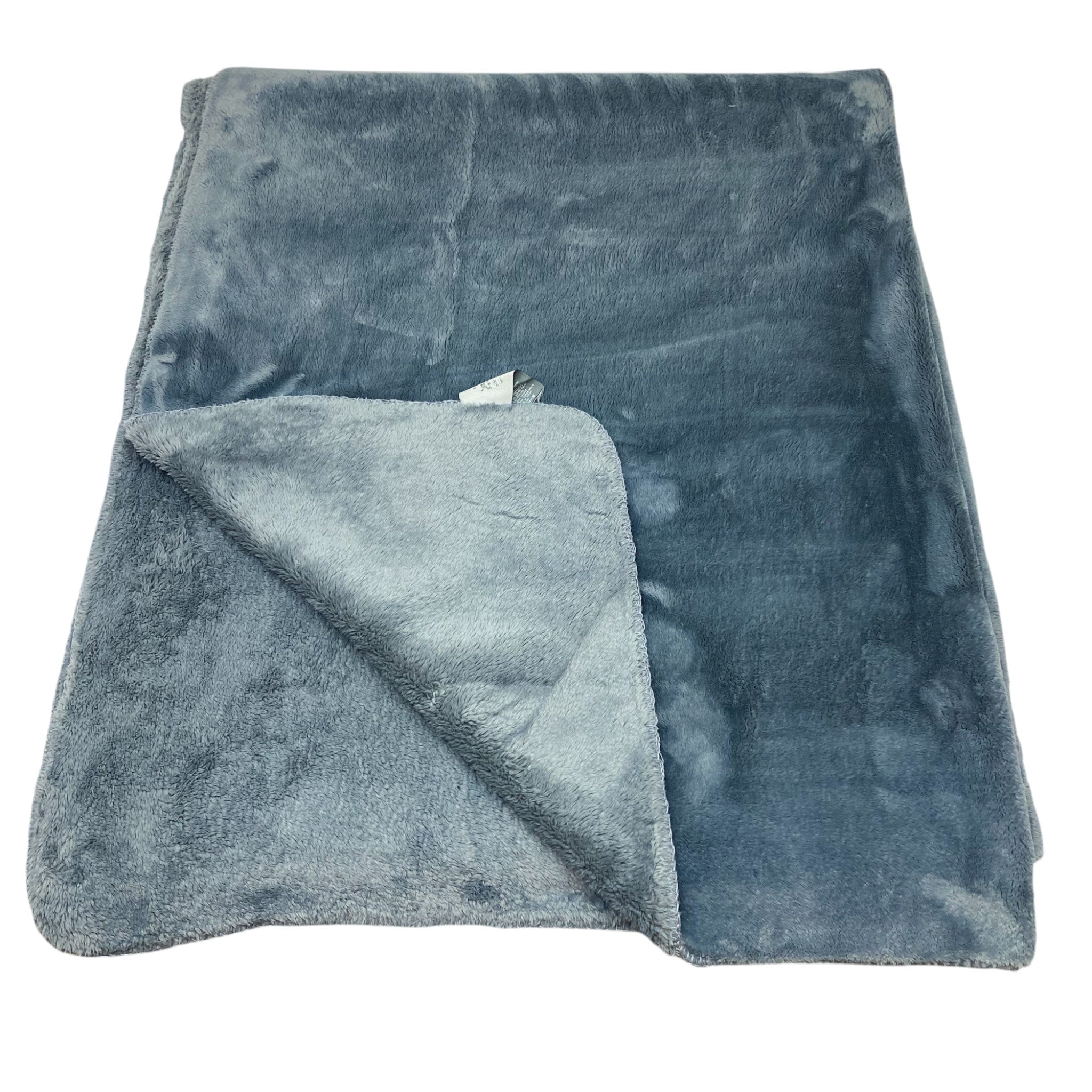 Amari Luxury Velvet Throw 152cm x 177cm Blue