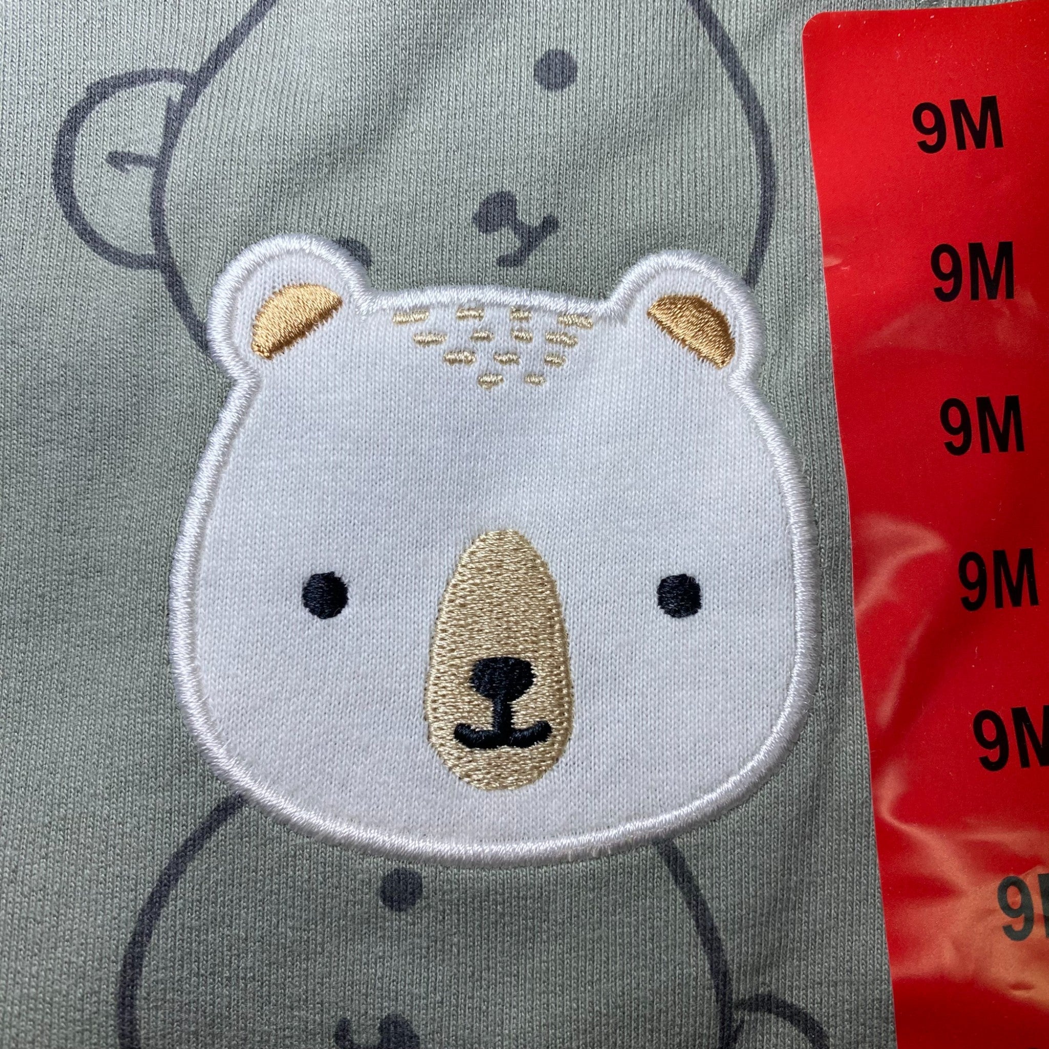Pekkle Baby 3 Piece Clothing Set - Bears 9M