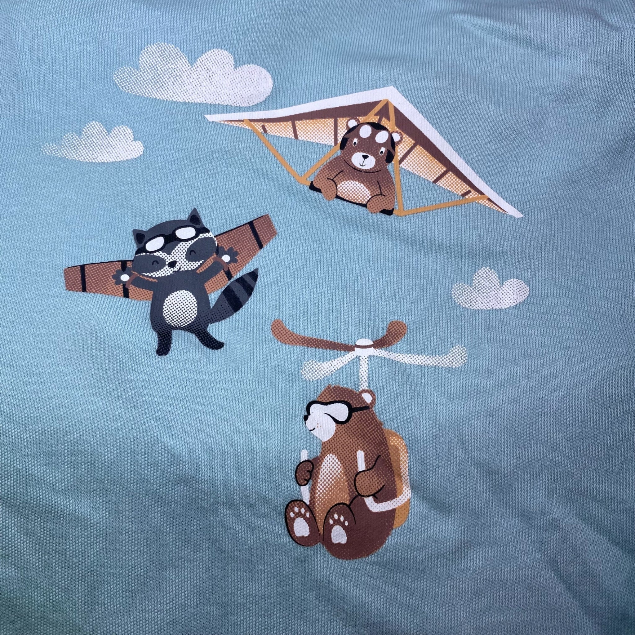 Pekkle Baby 4 Piece Clothing Set - Dark Grey Bear 6M