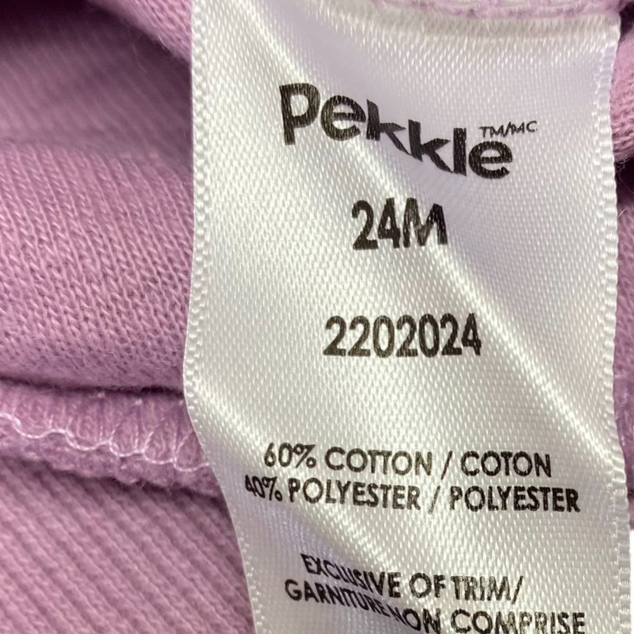 Pekkle Girls 4 Piece Clothing Set - Purple Koala 24M