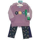 Pekkle Girls 4 Piece Clothing Set - Purple Koala 18M
