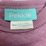 Pekkle Girls 4 Piece Clothing Set - Purple Koala 18M