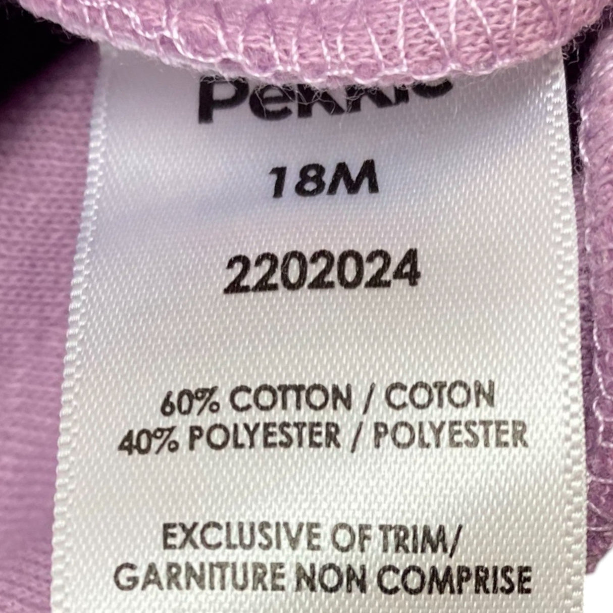 Pekkle Girls 4 Piece Clothing Set - Purple Koala 18M