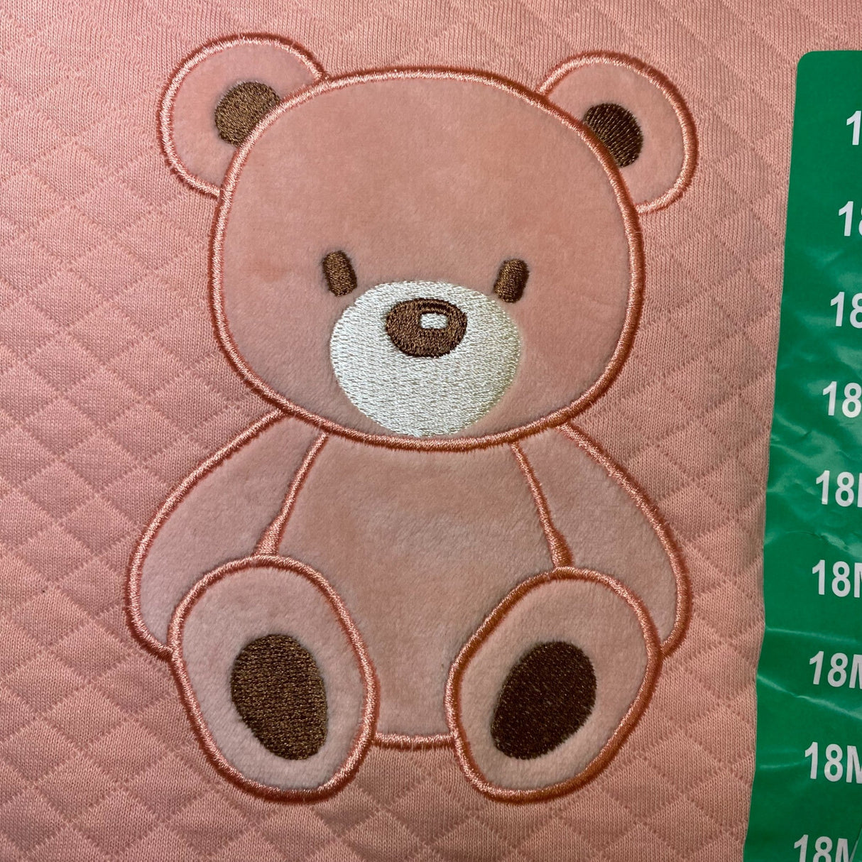 Pekkle Baby 4 Piece Clothing Set - Coral Bear 18M