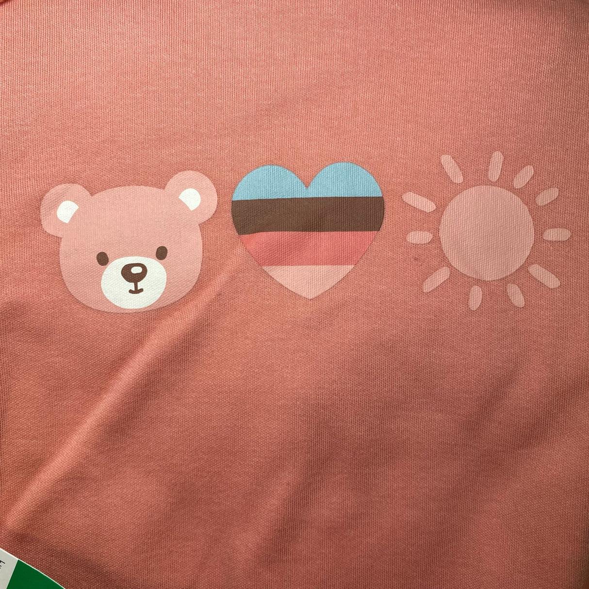 Pekkle Baby 4 Piece Clothing Set - Coral Bear 18M