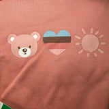 Pekkle Baby 4 Piece Clothing Set - Coral Bear 18M