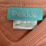 Pekkle Baby 4 Piece Clothing Set - Coral Bear 18M