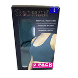 90 Degree By Reflex Women's Sports Bra 2 Pack SIZE - Large