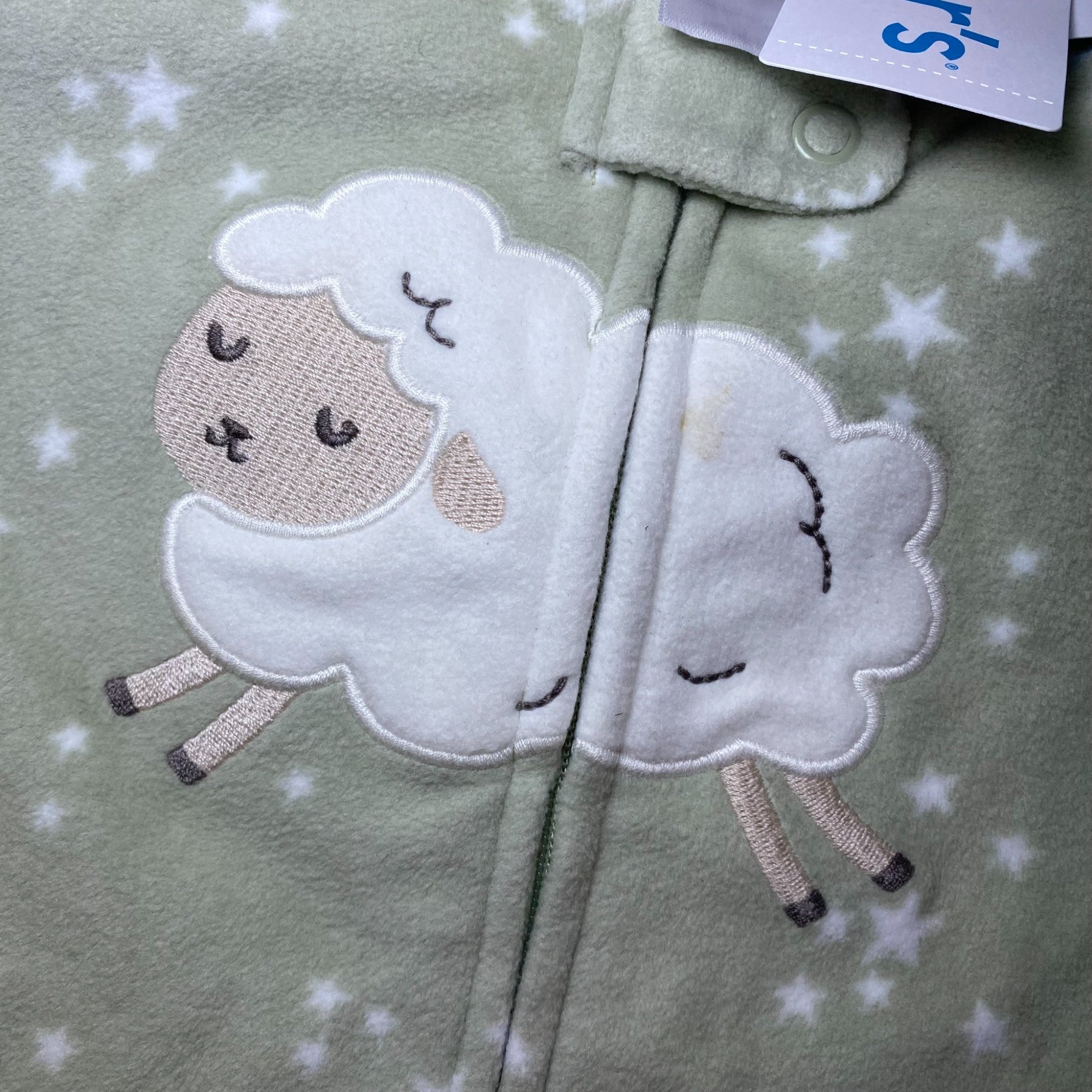 Carters 2x Baby Easy Zip Front Sleep Bag - Size 6-9M