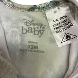 Disney Mickey Mouse 2 Pack Baby Footed Sleeper - Size 12M