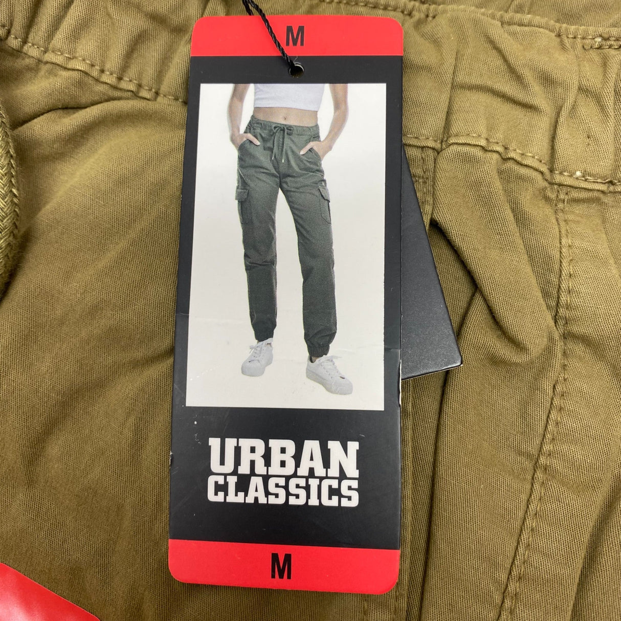 Urban Classics Women's Classic Fit Cargo Pants SIZE - Medium