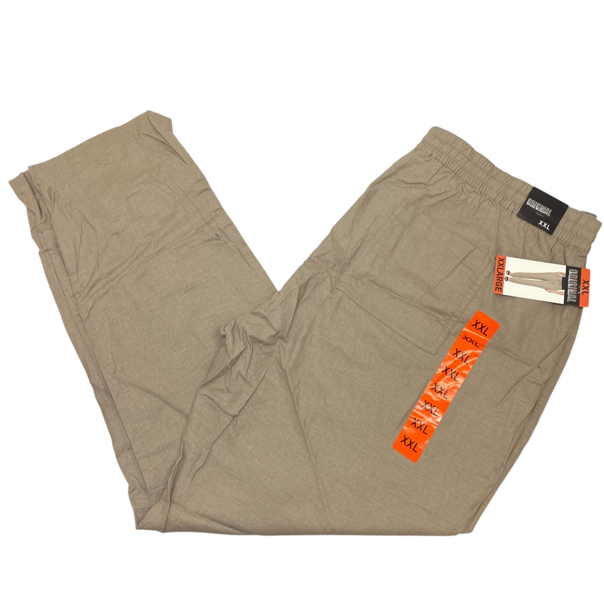 Nicole Miller Women's Linen Blend Original Fit Pants SIZE - XXL