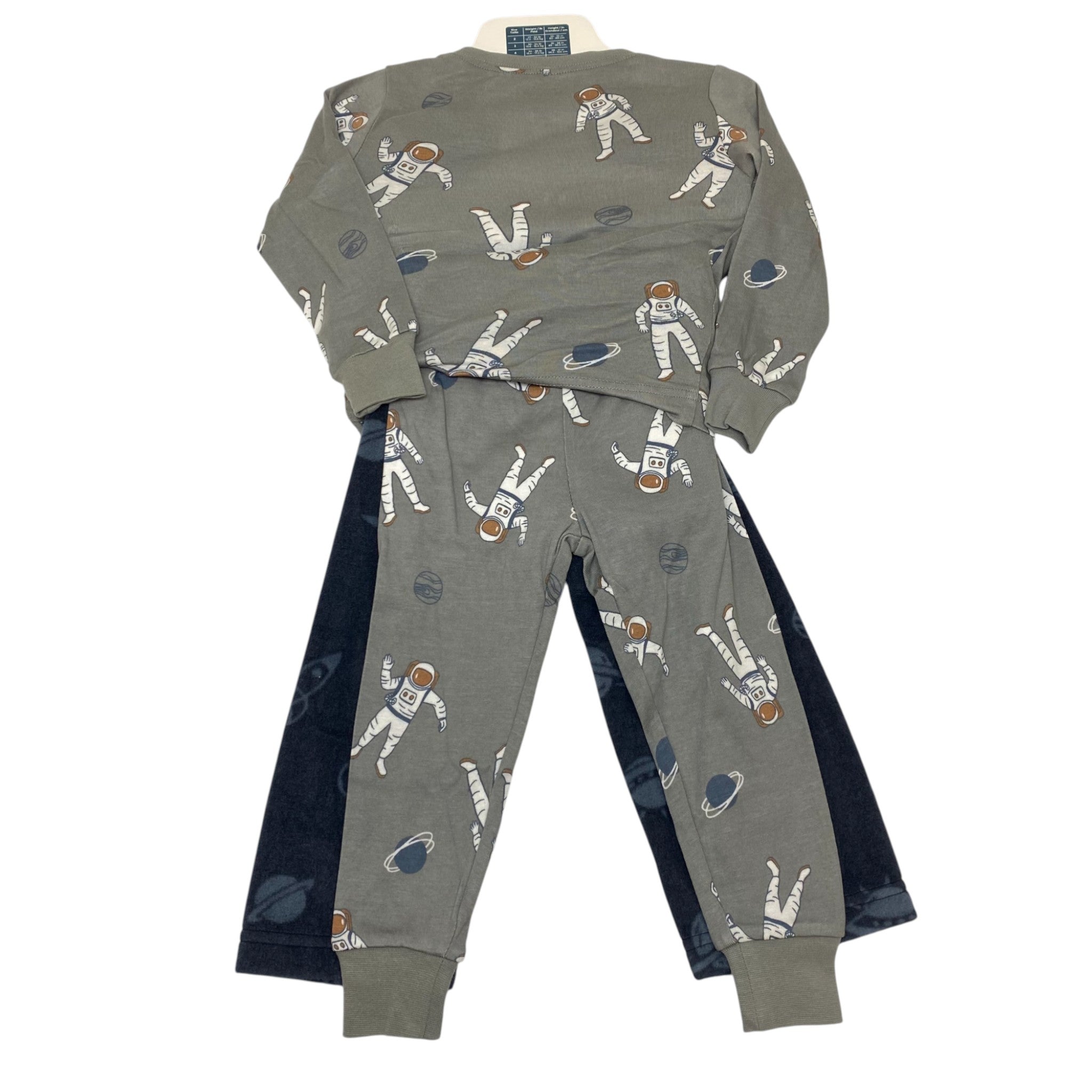 Pekkle Boys 4 Piece Pyjama Set - Space SIZE - 2