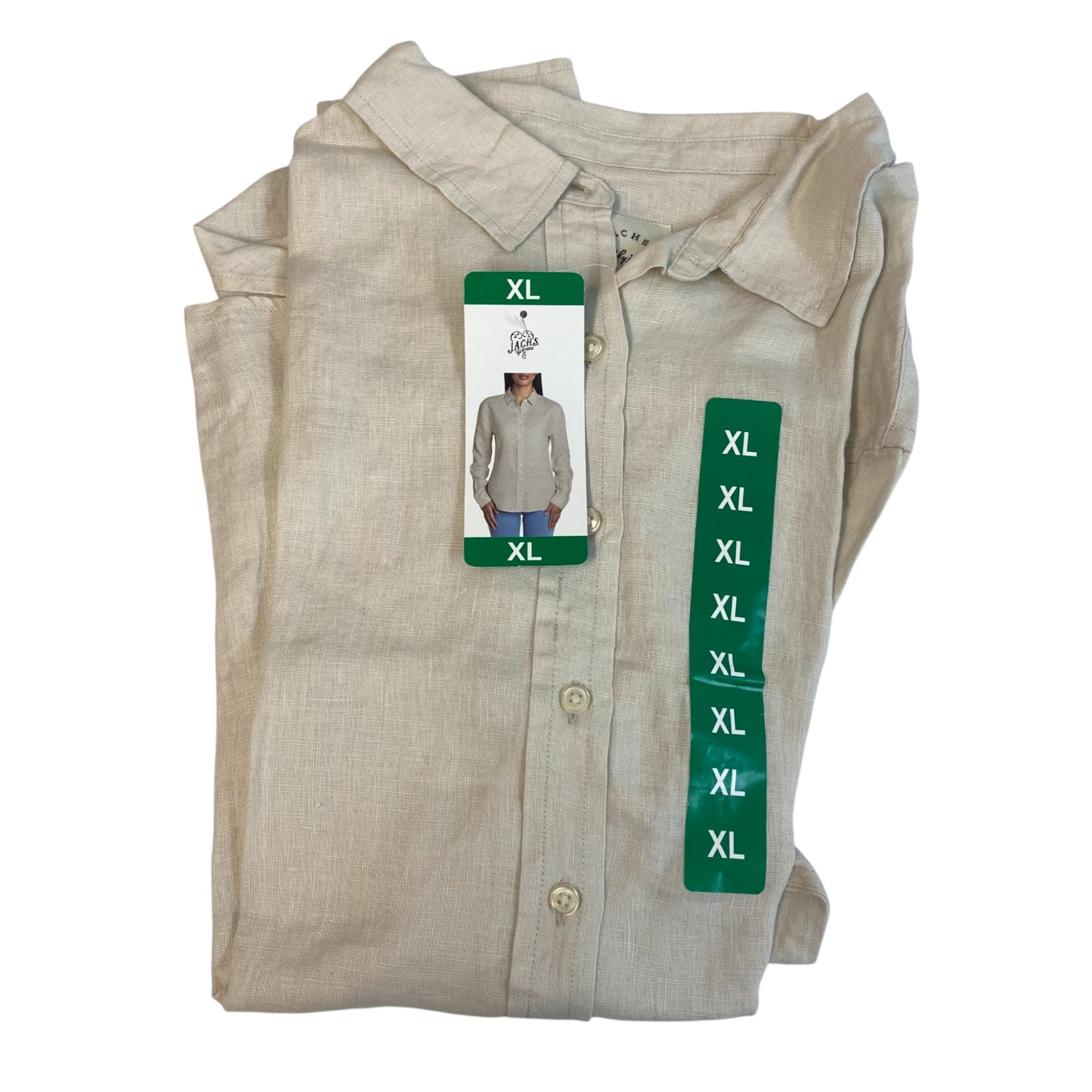 Jachs Women's Girlfriend Button Collar Shirt SIZE - Extra Large
