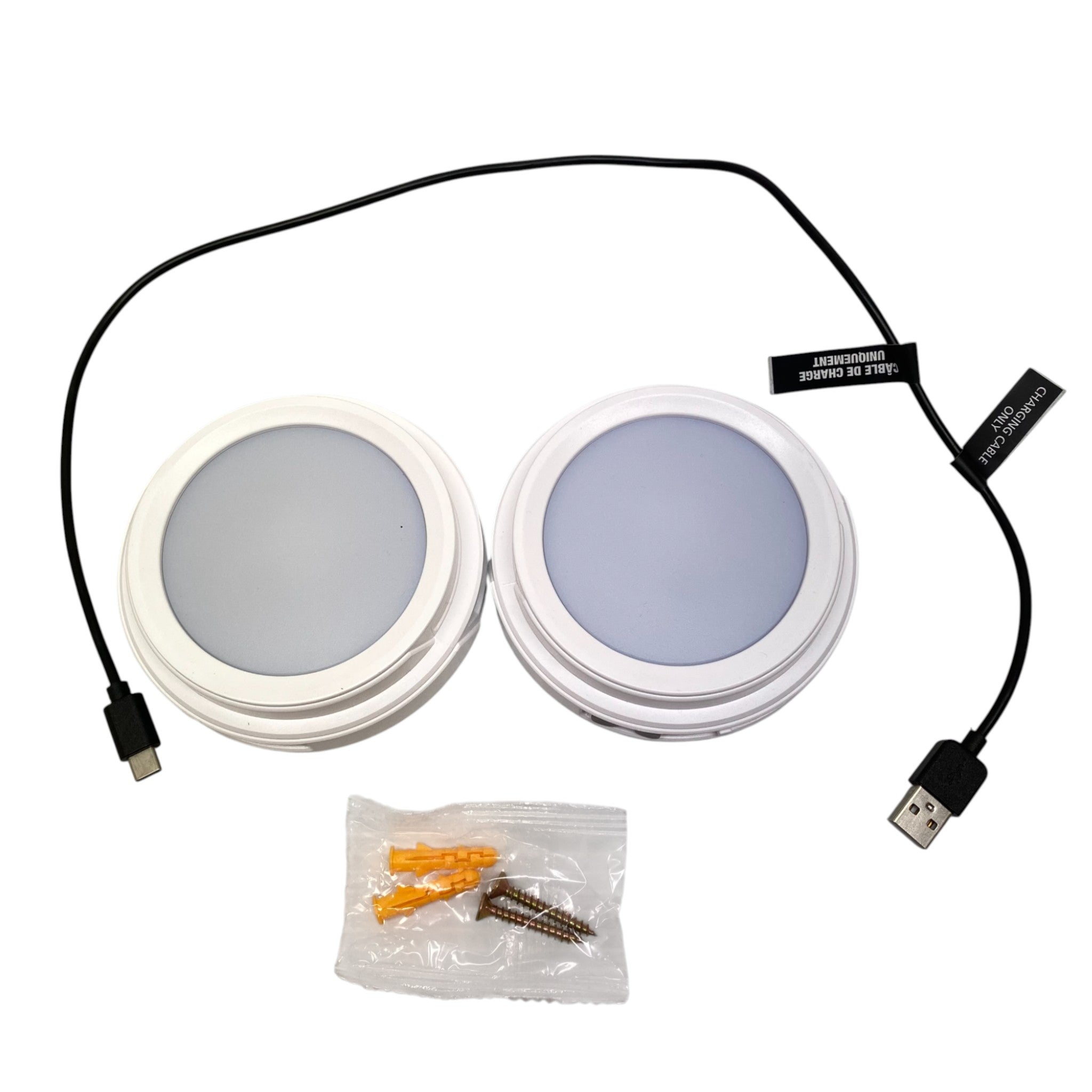 Infinity X1 Portable Aluminium Under Cabinet Light Anywhere 2 Pack