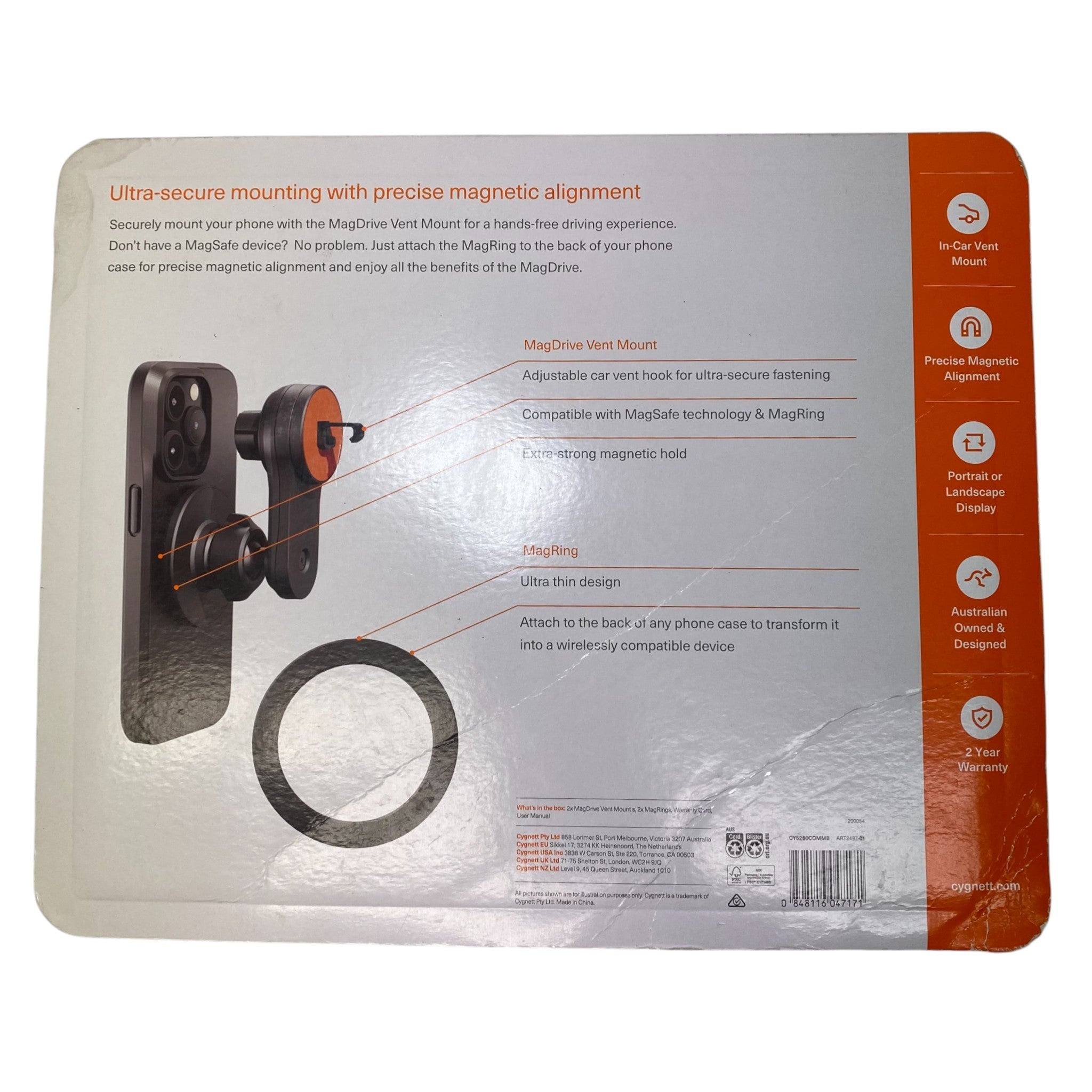 Cygnett 2x Vent Mount Bundle