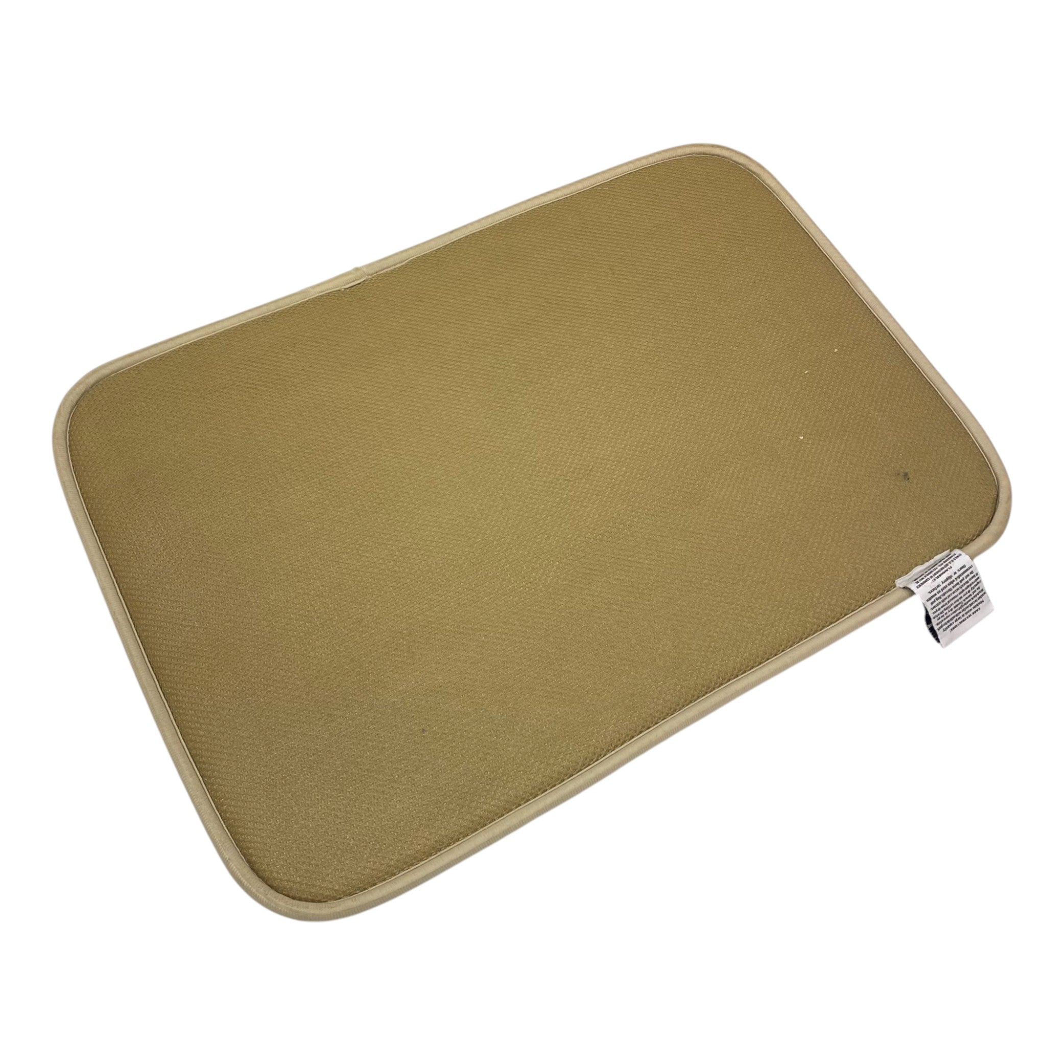Mineral Spring Textured Woven Cotton Memory Foam Bath Mat