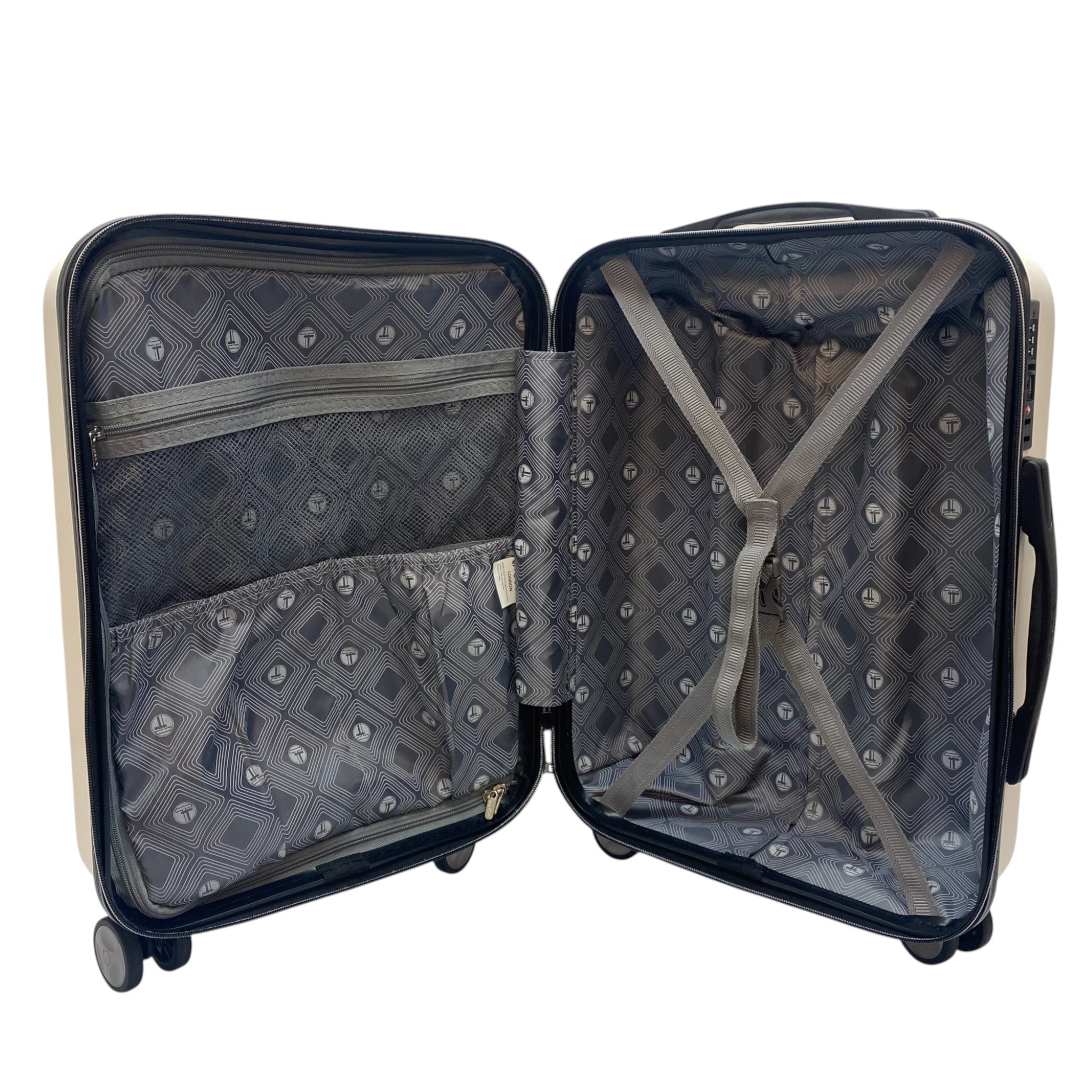Tosca London Hardside 55cm Carry On Suitcase