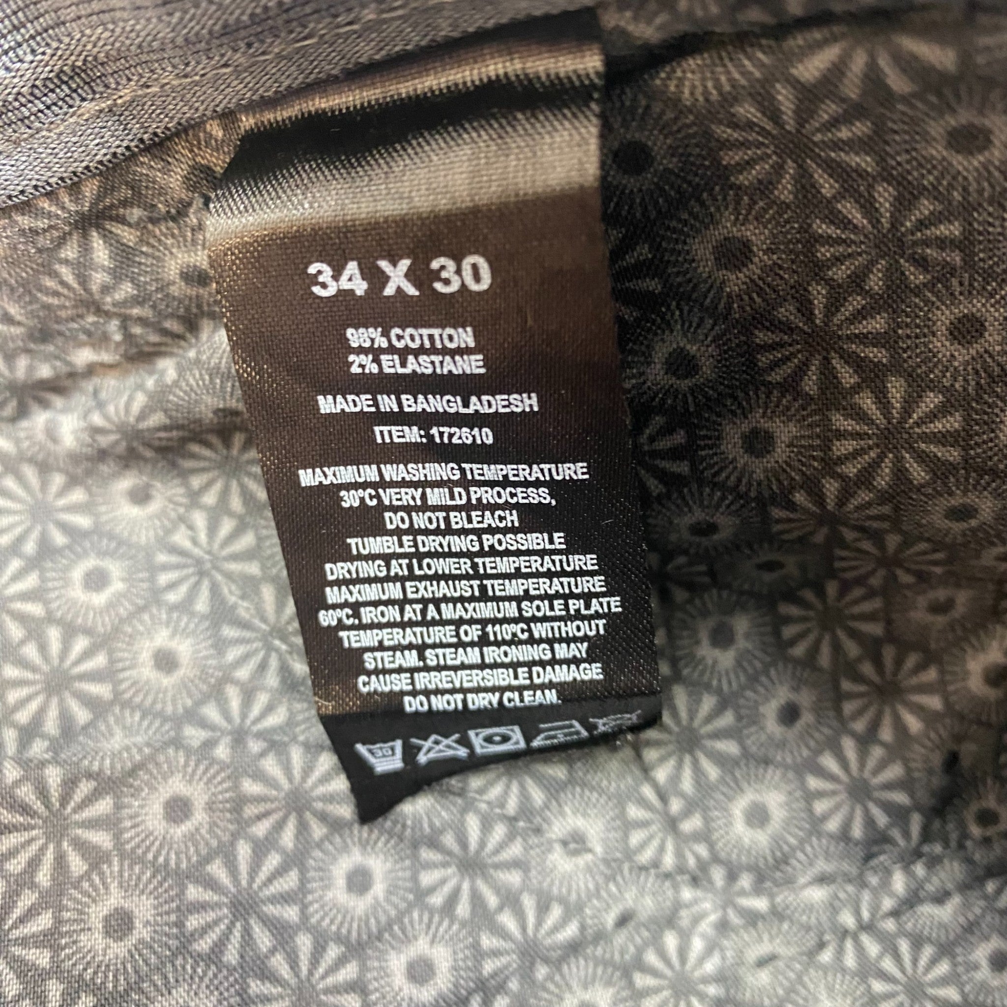 English Laundry Men's Straight Fit Chino Pants SIZE - 34