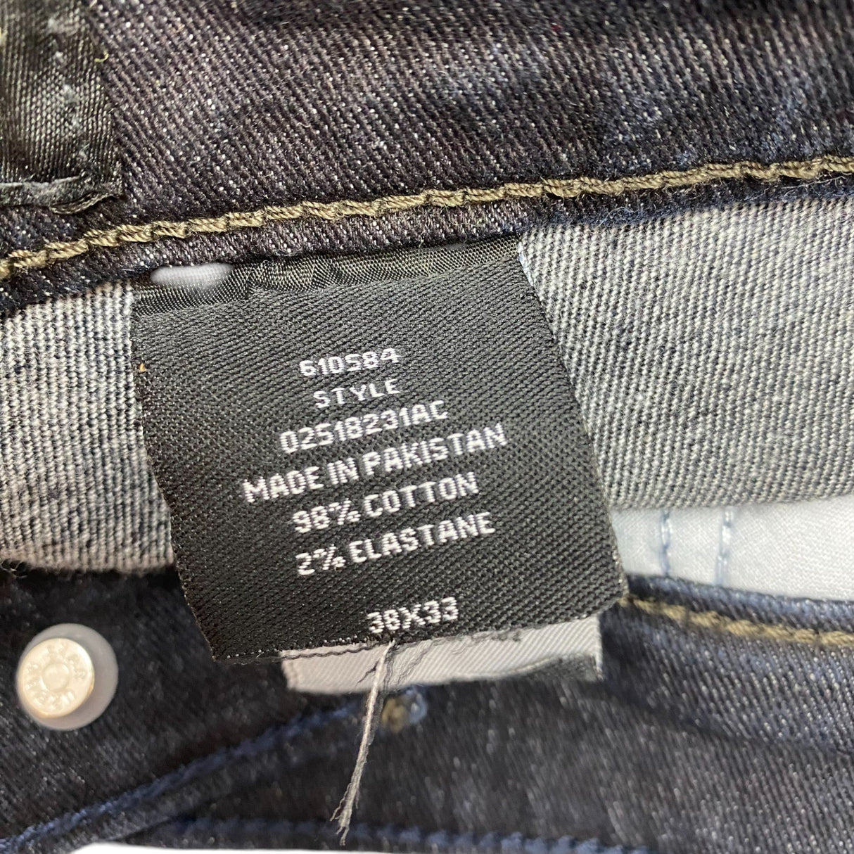 Urban Star Men's Straight Fit Jeans SIZE - 38x33