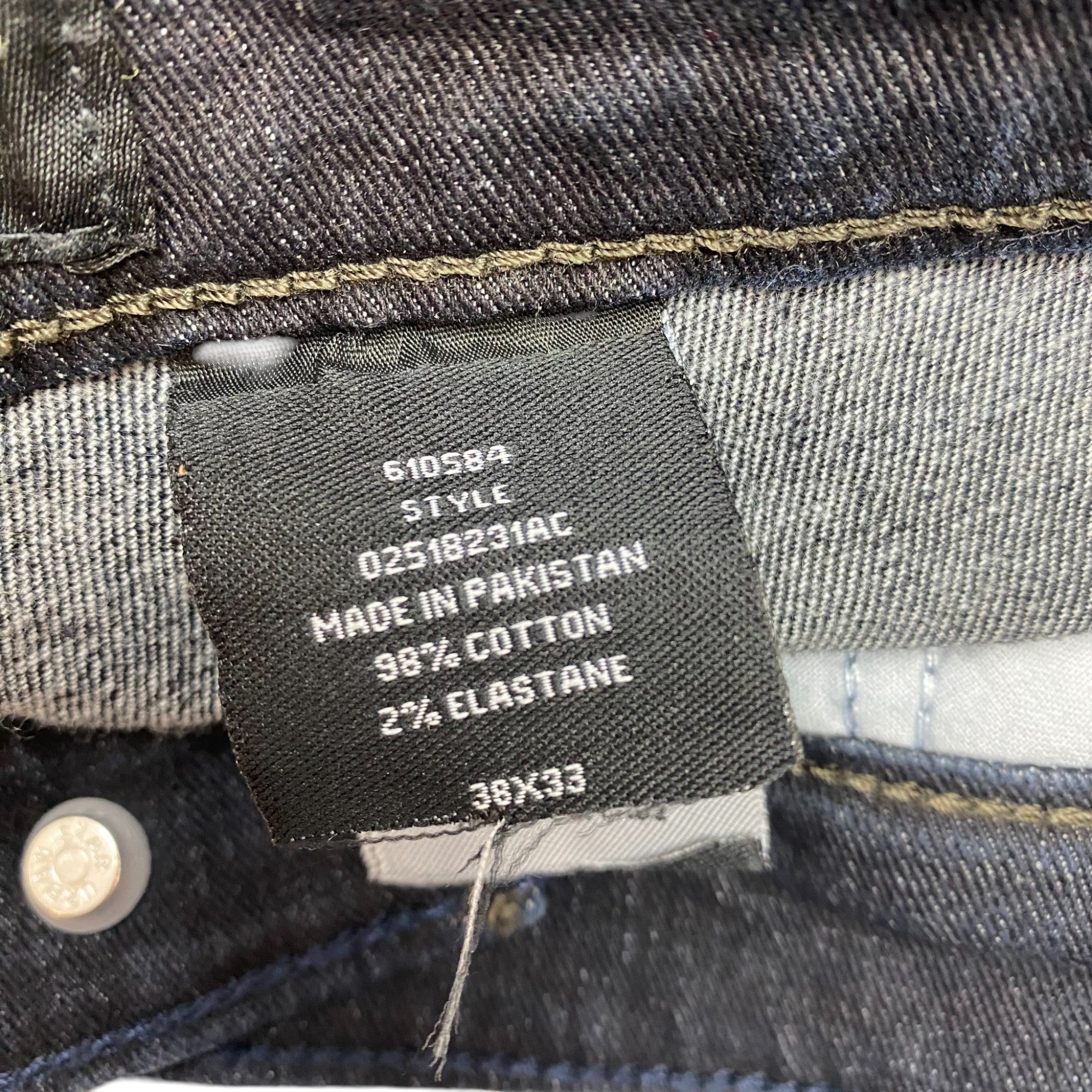 Urban Star Men's Straight Fit Jeans SIZE - 38