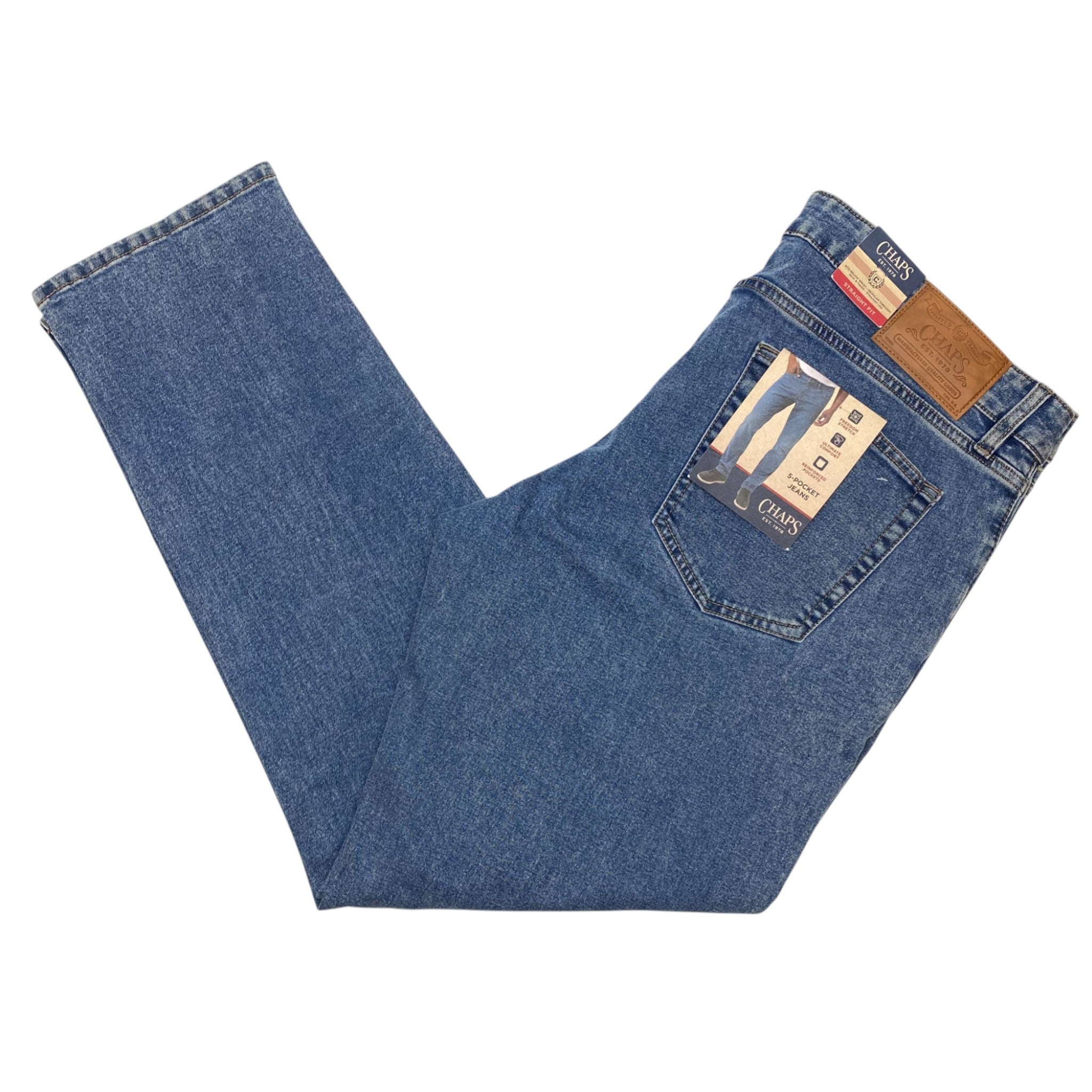 Chaps Men's Straight Fit Jeans SIZE - 38