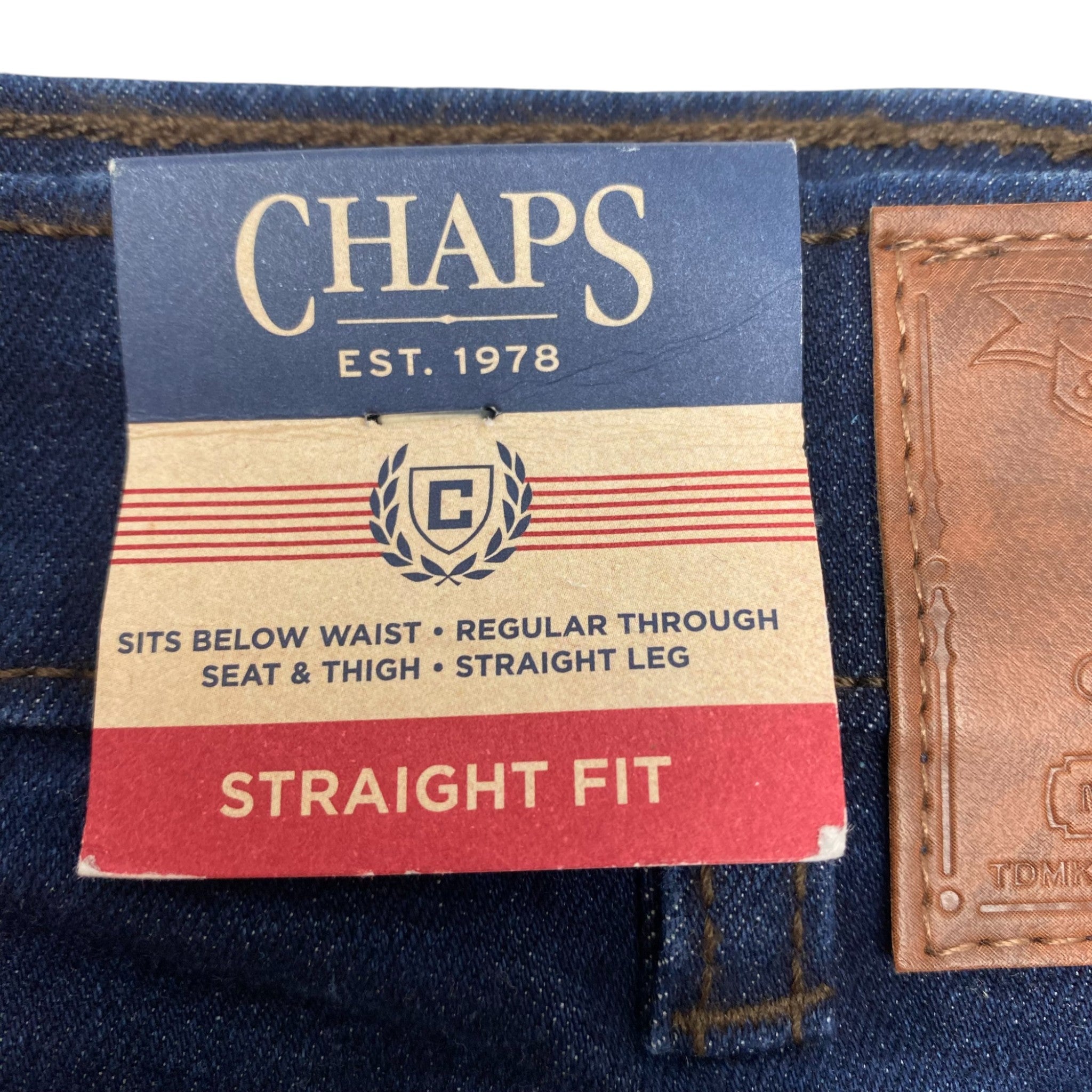 Chaps Men's Straight Fit Jeans SIZE - 42