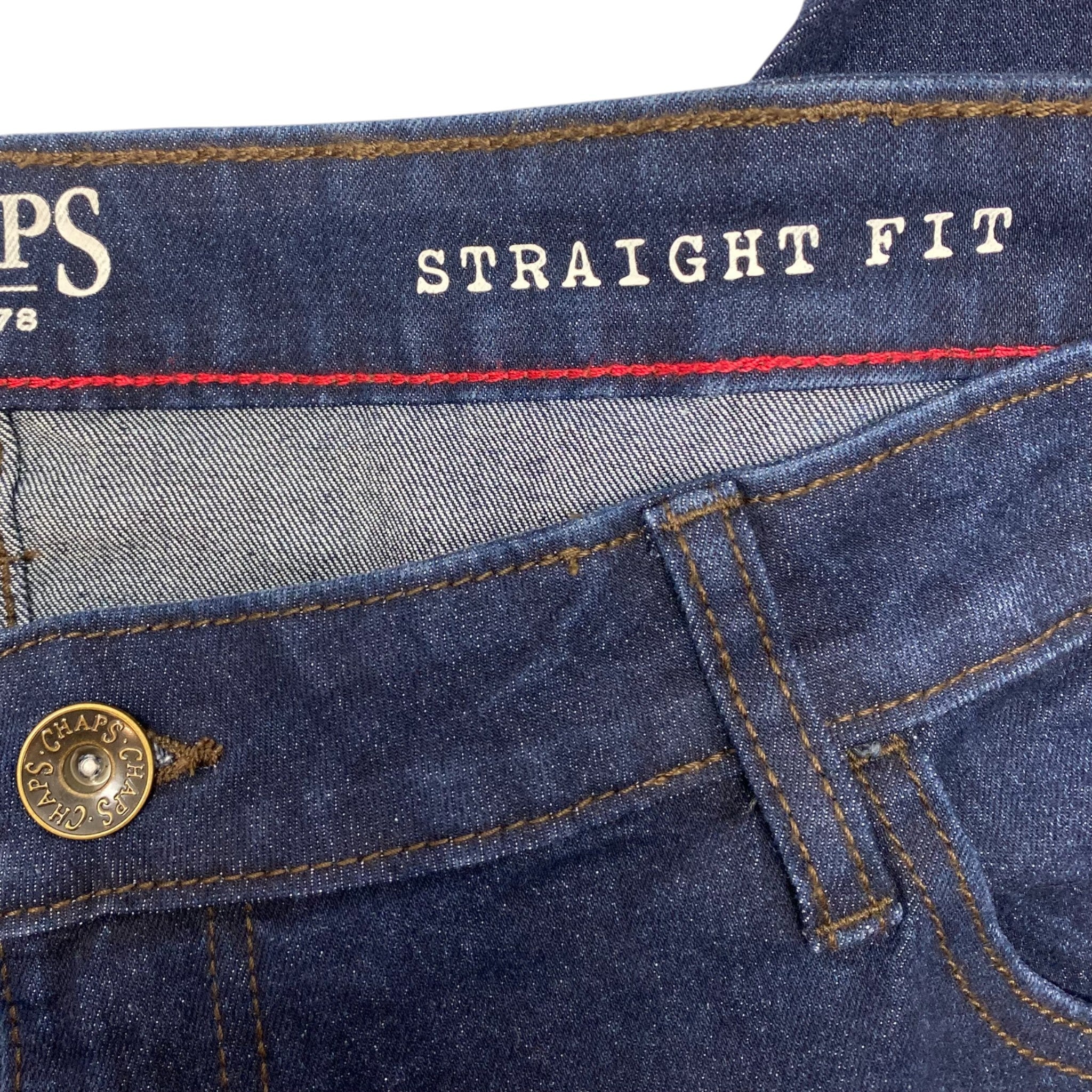Chaps Men's Straight Fit Jeans SIZE - 42