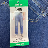 Lee Men's Slim Straight Fit Jeans SIZE - 38