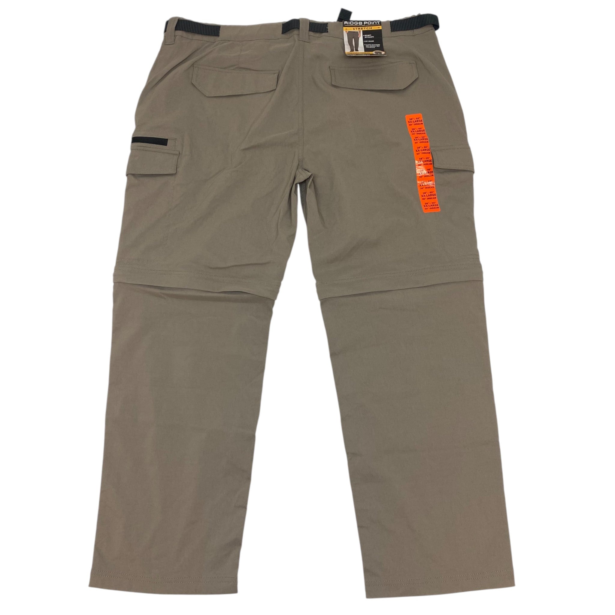 Ridge Point Men's Zip Off Cargo Pants/Shorts SIZE - XXL