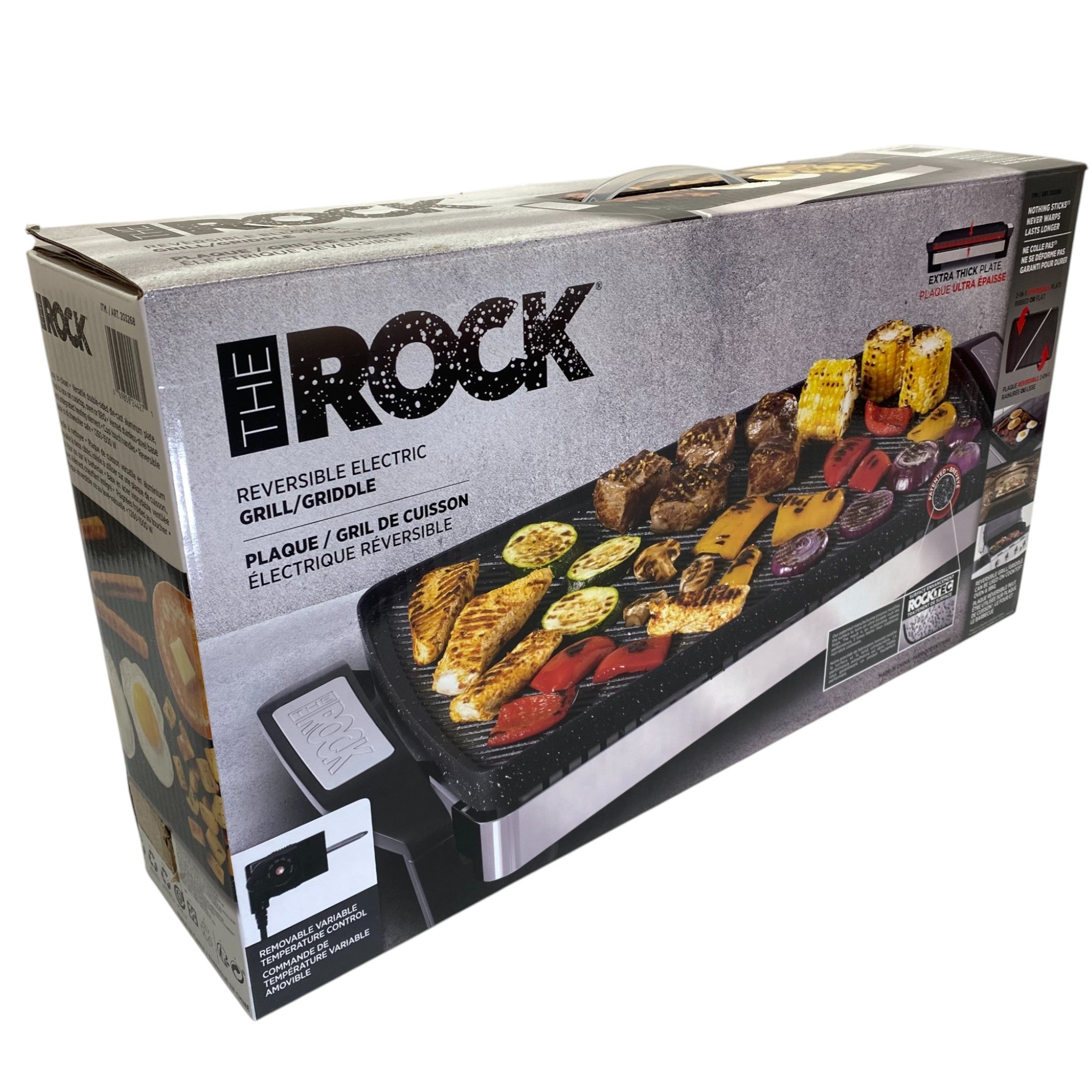 The Rock Reversible Grill/Griddle
