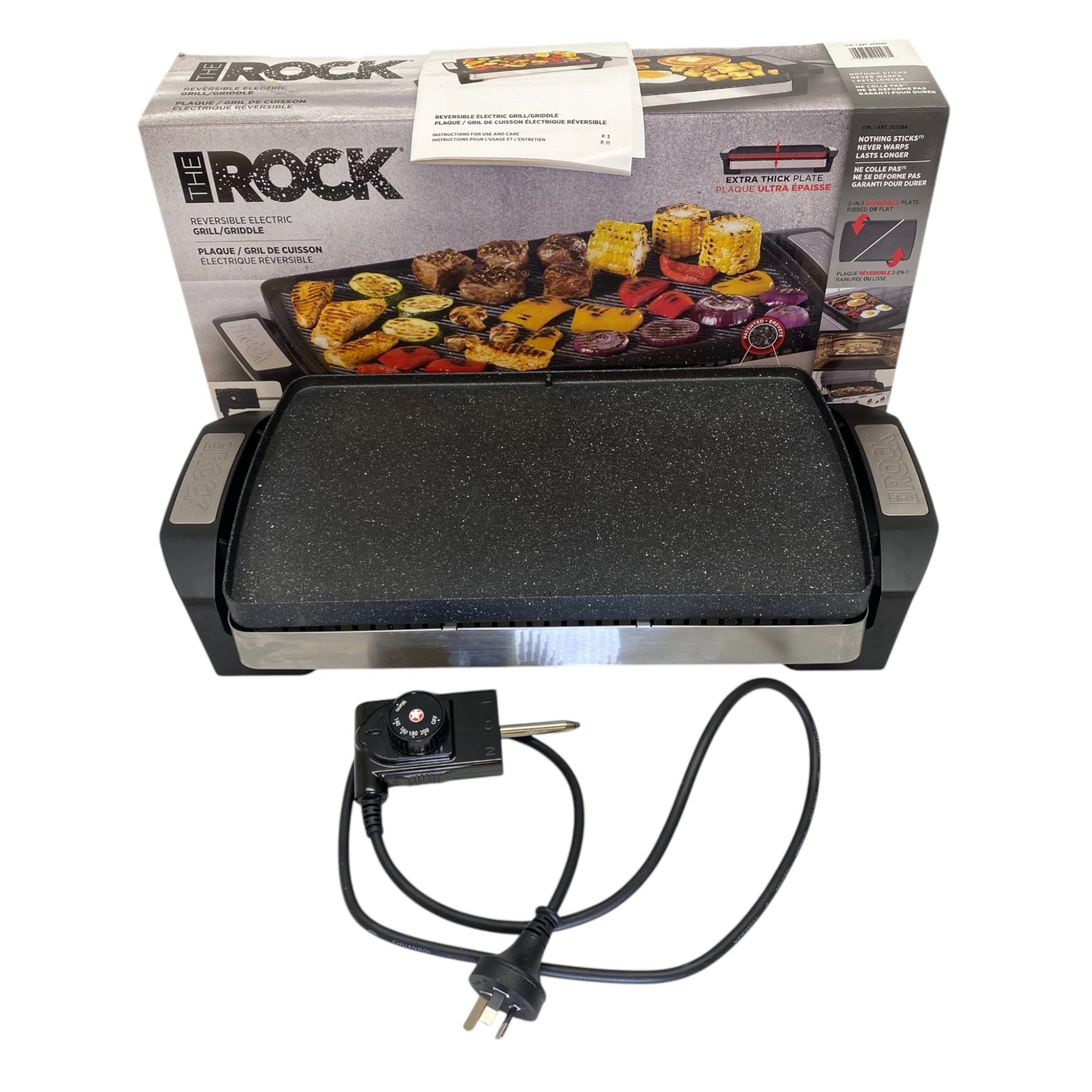 The Rock Reversible Grill/Griddle