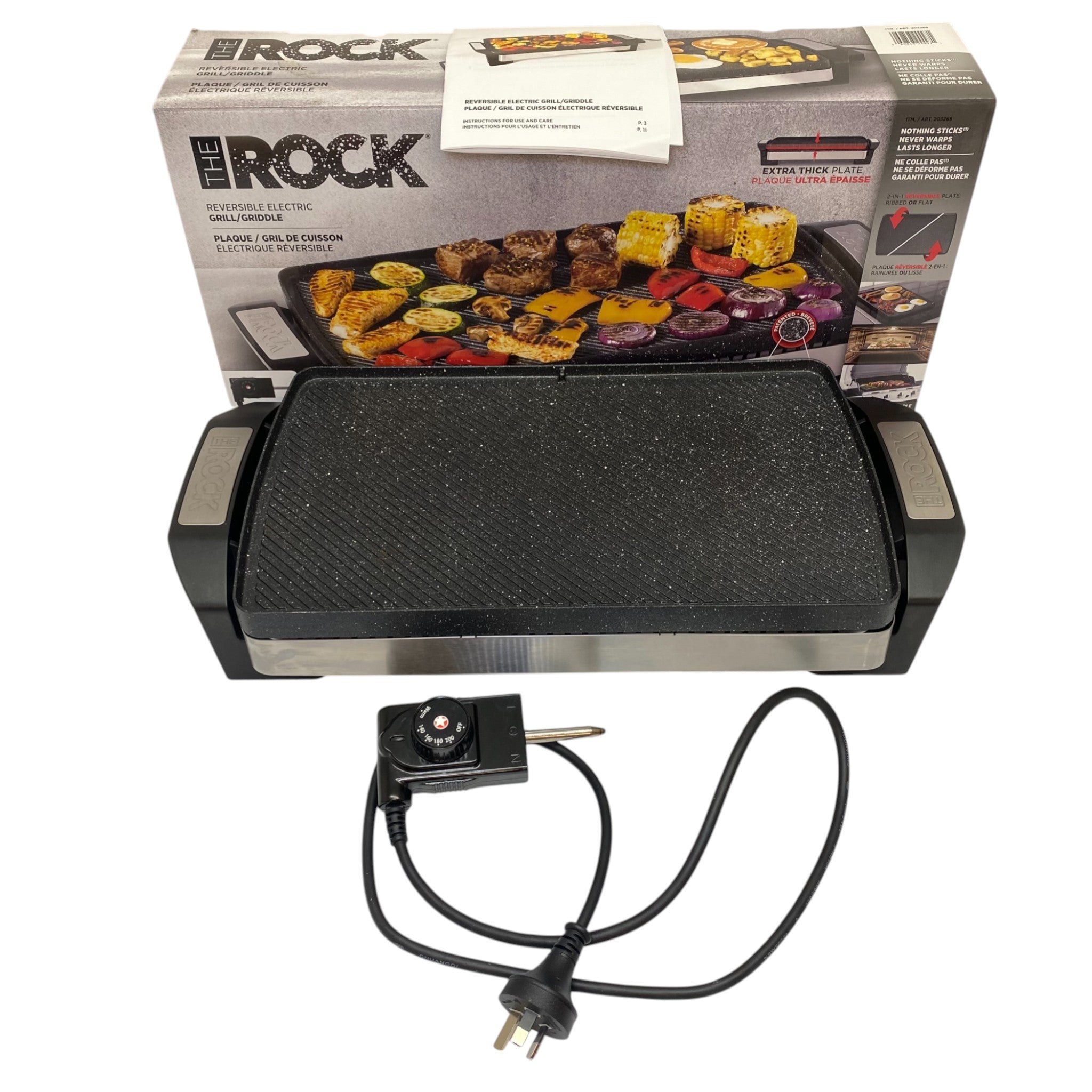 The Rock Reversible Grill/Griddle