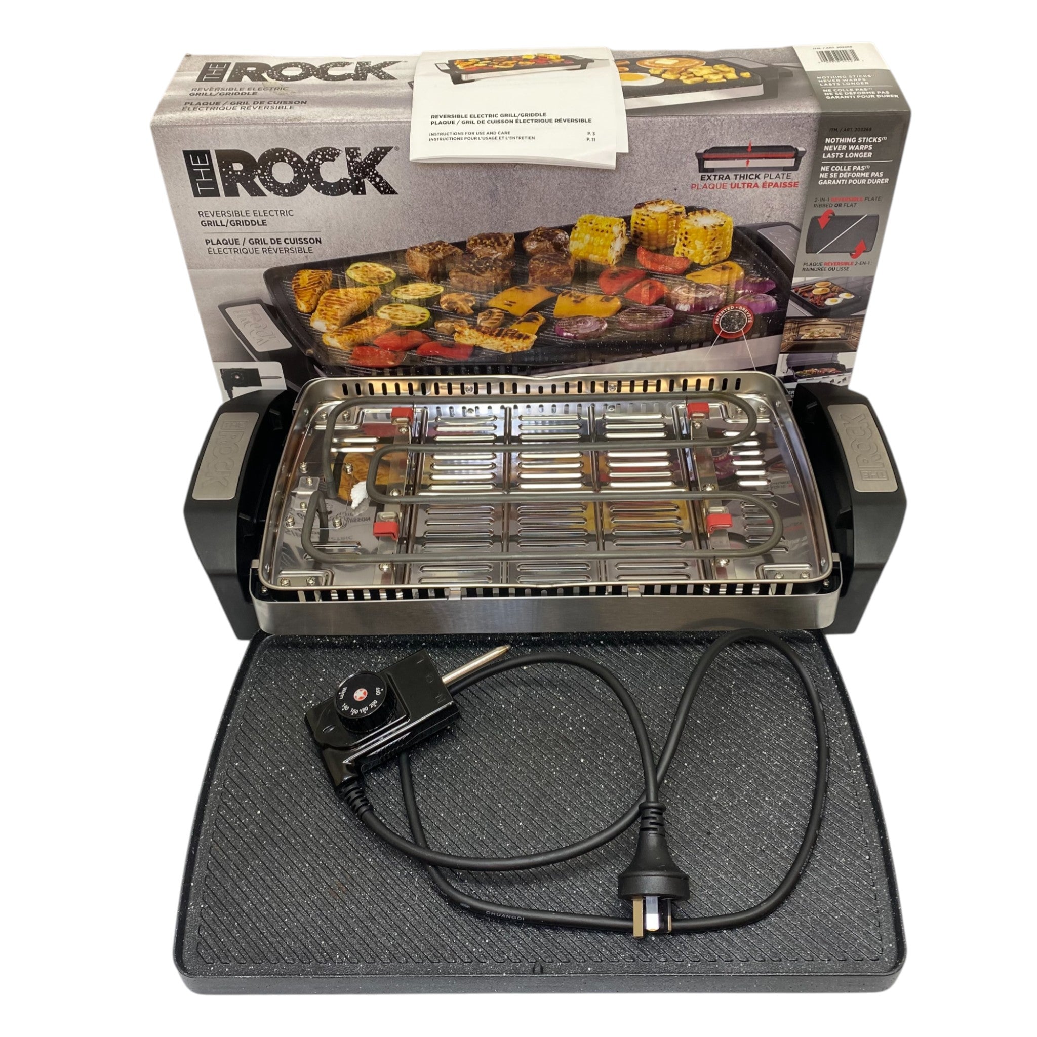 The Rock Reversible Grill/Griddle