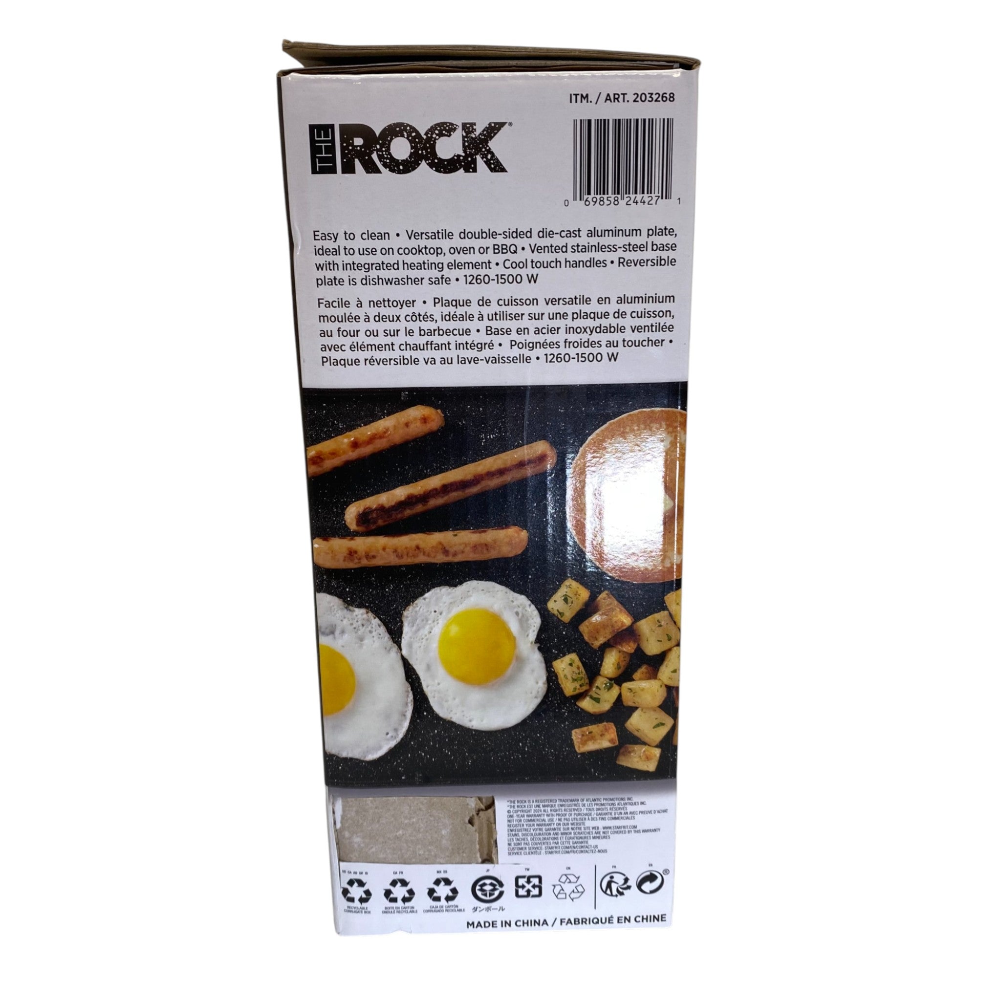 The Rock Reversible Grill/Griddle
