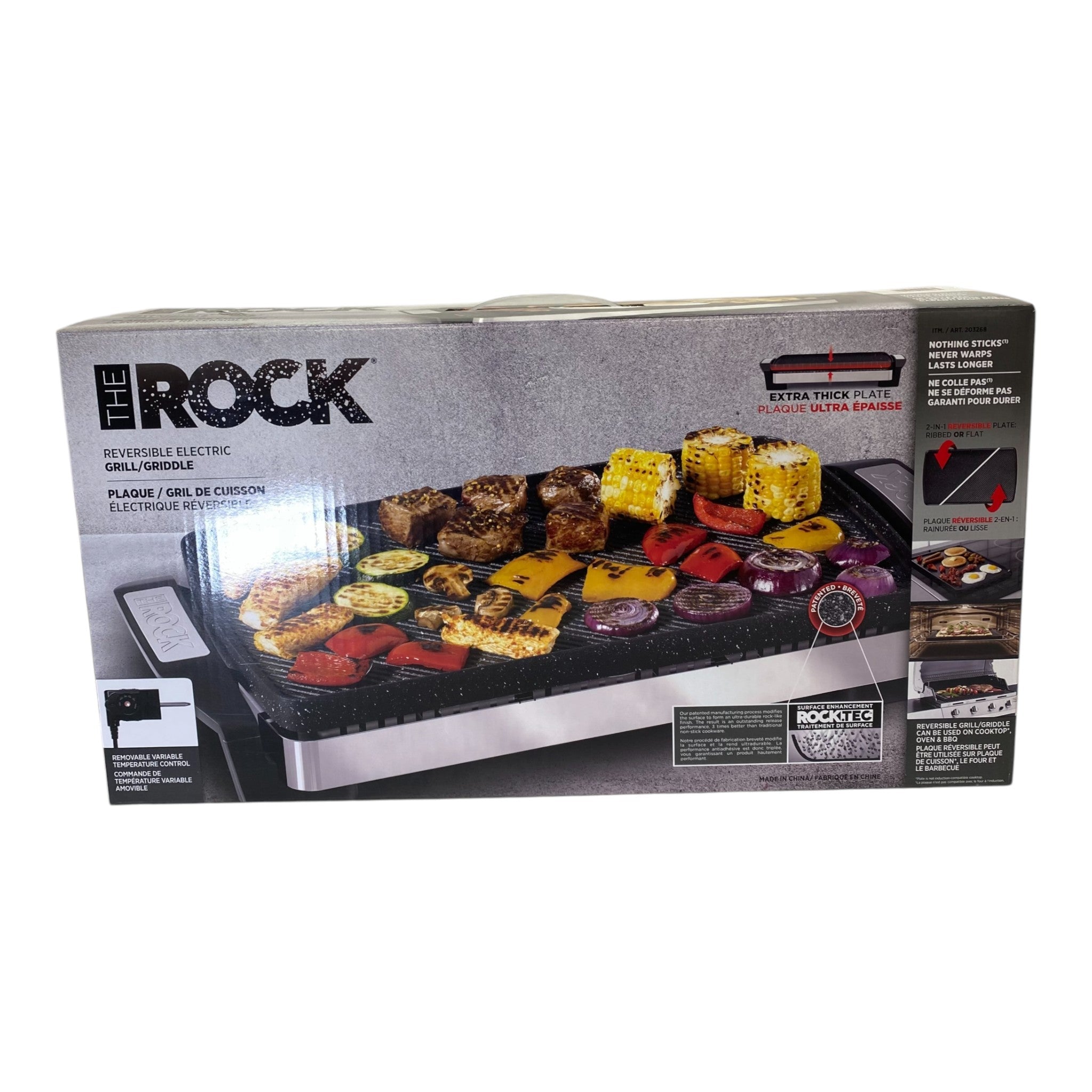 The Rock Reversible Grill/Griddle