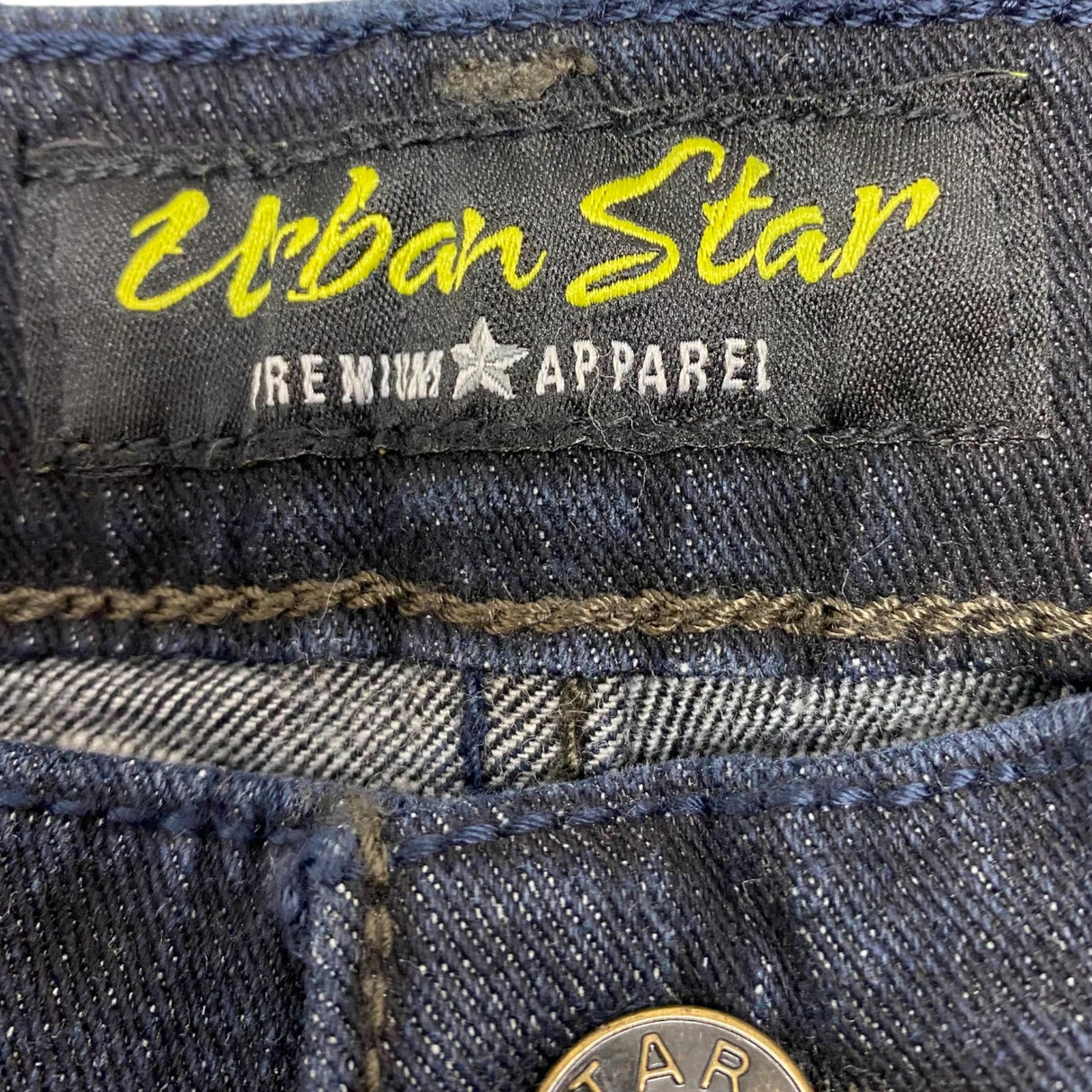 Urban Star Men's Relaxed Fit Straight Leg Jeans SIZE - 40x31