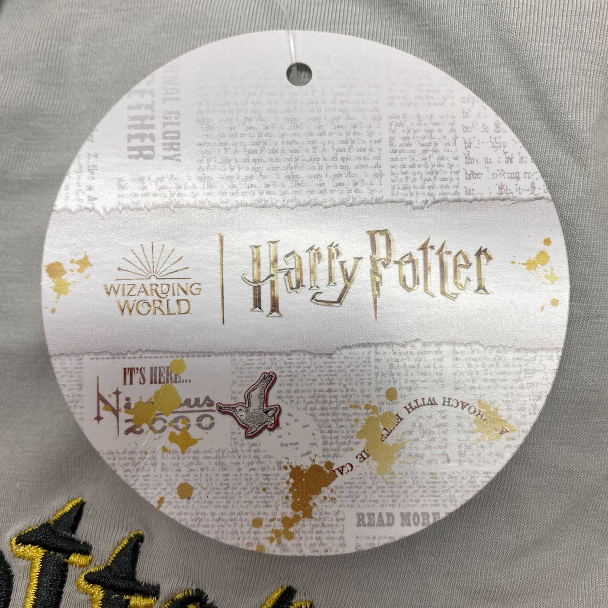 Harry Potter Women's 2 Piece Sleepwear Set - Grey