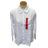 Leo & Nicole Women's Regular Fit Button Up Shirt