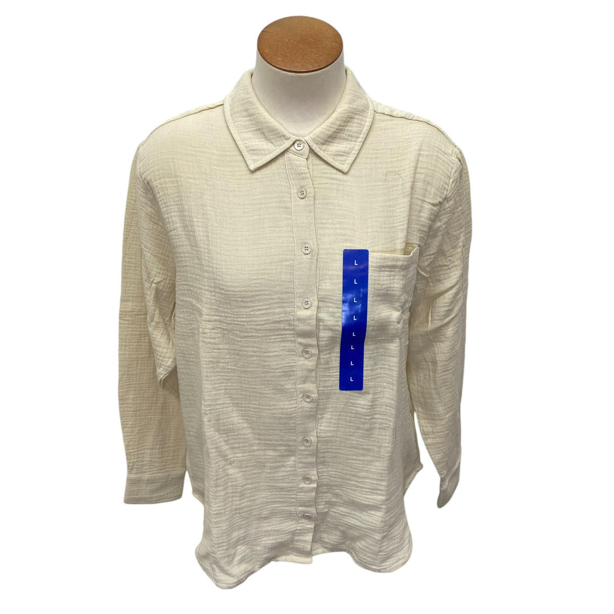 Leo & Nicole Women's Regular Fit Button Up Shirt