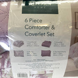 Adorn Home Comforter King 6 Piece Set - Fuller Home