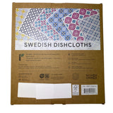 Recyco Swedish Dishcloth 12-piece Reusable Set - Yellow